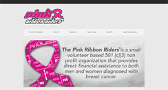 Desktop Screenshot of pinkribbonriders.com